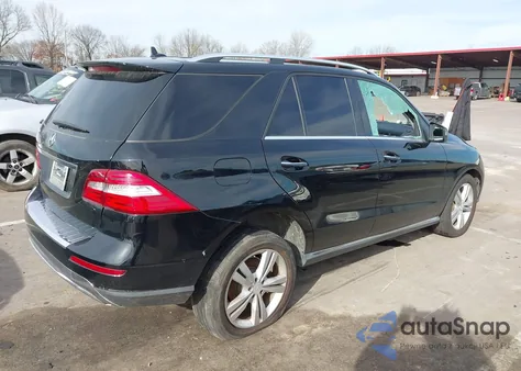2014 Mercedes-Benz Ml 350 из США, поврежденный, VIN 4JGDA5JB6EA350824